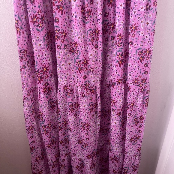 Draper James Lilac floral Dress, 1x - Picture 3 of 13